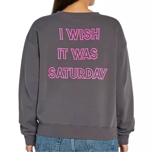 WILDFOX Saturday sweatshirt🩷 - Picture 1 of 6